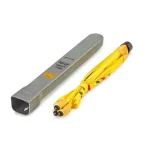 Alpine Industries 30 in. Yellow Multi-Lingual Pop-Up Wet Floor Sign thumbnail 3