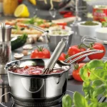 Frieling Kuchenprofi 6 in. Stainless Steel Stovetop Skillet with Clad Bottom thumbnail 7