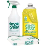 Simple Green Lemon Scent Daily Cleaning Kit, 67.6 oz All-Purpose Cleaner & Microfiber Towel thumbnail 1