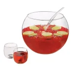 Libbey Selene 10-Piece Glass Punch Bowl Set with 8 Glasses and Ladle thumbnail 3