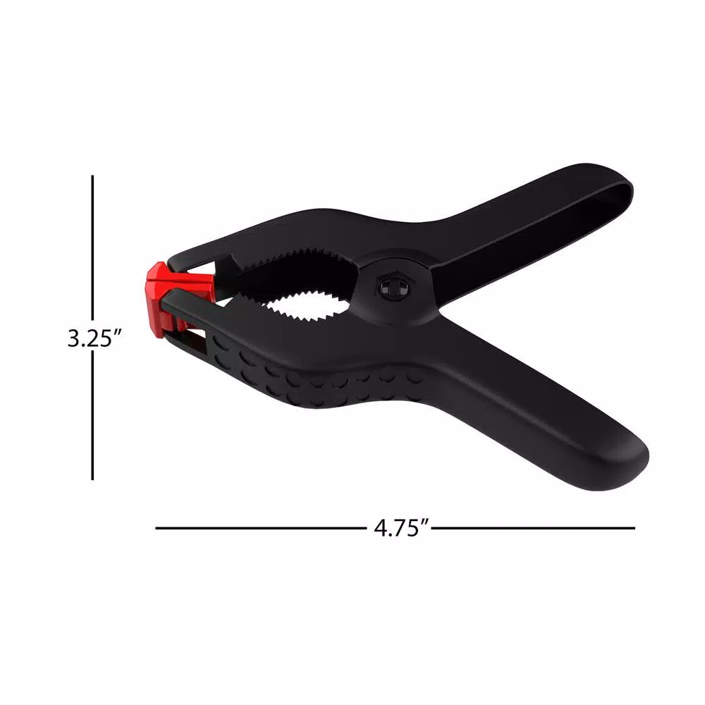 Stalwart 4.75 in. Spring Clamps, 10-Piece Set