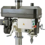 Grizzly Industrial Heavy-Duty Drill Press with Auto Downfeed, 2 HP Motor, 12 Speeds, R-8 Spindle thumbnail 3