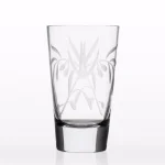 Rolf Glass Olive Branch Clear 15.5 oz. Highball Glass Set of 4 - Diamond-Wheel Engraved thumbnail 4
