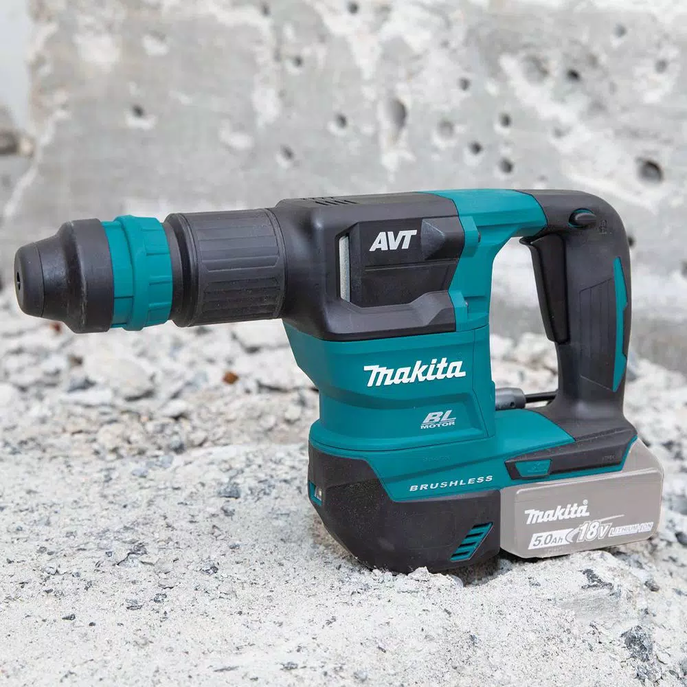Makita 18V LXT Brushless Cordless AVT Power Scraper, SDS Bit, Tool Only