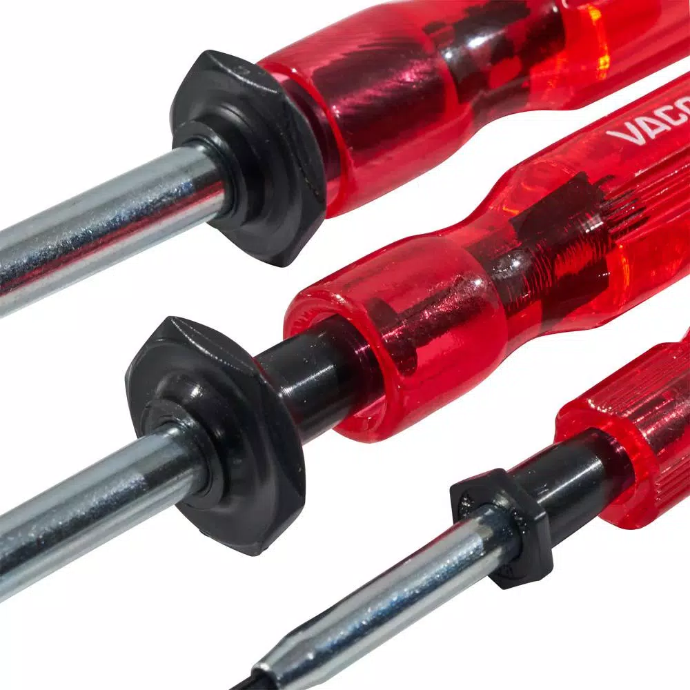 Klein Tools 3-Piece Screw-Holding Slotted Screwdriver Set