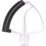 KitchenAid KFE5T Flex Edge Beater Attachment for 4.5 and 5 Qt. Tilt-Head Stand Mixers, White thumbnail 1