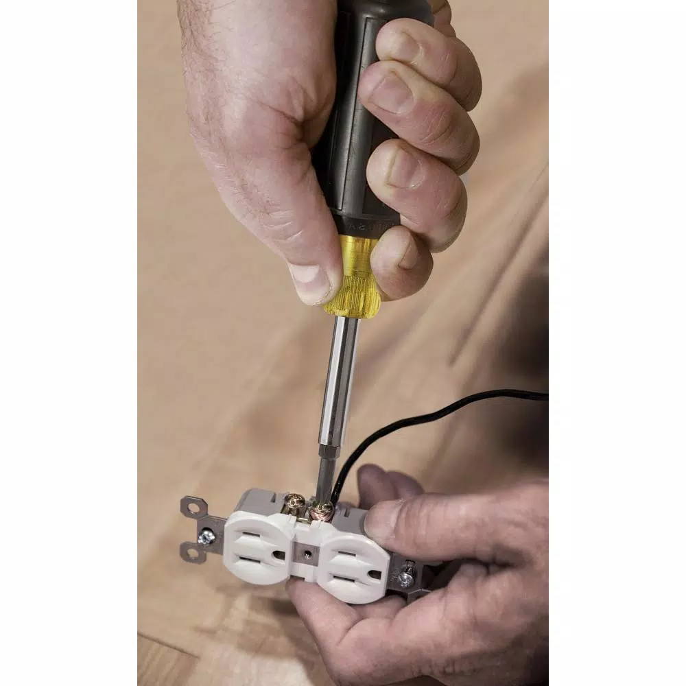 Klein Tools Dual Range Non-Contact Voltage Tester and 11-in-1 Multi-Bit Screwdriver Tool Set