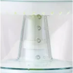 Continental Electric 40W Electric Citrus Juicer, 24 oz. White/Green Juicer with Dust Cover and Easy Pour Spout thumbnail 3