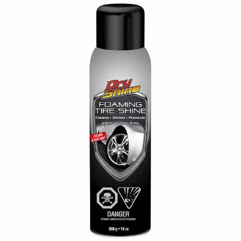 Dry Shine Foaming Tire Shine 18 oz. Car Detailing Spray (2-Pack)