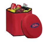 Picnic Time Ole Miss Rebels 12 Qt. Bongo Collapsible Soft-Side Cooler, Red thumbnail 1