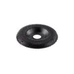 Kutzall 4-1/2 in. Extreme Shaping Dish Wheel, 7/8 in. Bore, Very Coarse Tungsten Carbide Teeth thumbnail 1