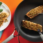 Circulon Elementum 12 in. Hard-Anodized Aluminum Nonstick Skillet with Glass Lid, Oyster Gray thumbnail 5