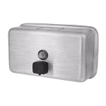 Alpine Industries Alpine 424-SSB 1200ml Stainless Steel Horizontal Manual Liquid Soap Dispenser thumbnail 5