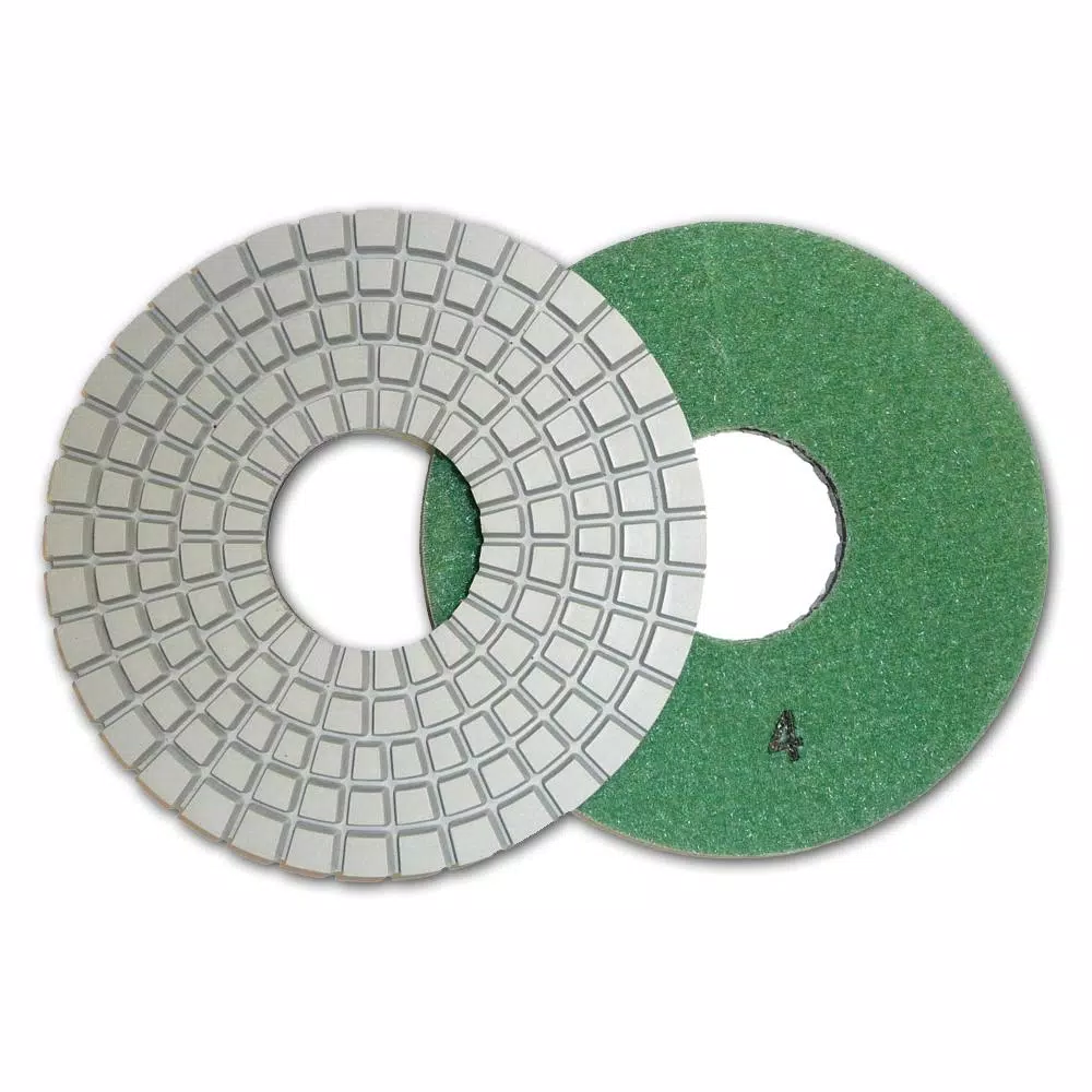 Unbranded Con-Shine 6 in. 5-Step Dry/Wet Diamond Polishing Pads Set of 5