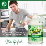 OdoBan Eucalyptus Laundry and Air Freshener, Mold and Mildew Control Disinfectant Concentrate (Case of 4, 1 Gal Each) thumbnail 5
