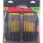 BLU-MOL Xtreme 8-Piece Spade Bit Set, High Speed Steel, 1/4 in. to 1-1/2 in. thumbnail 3