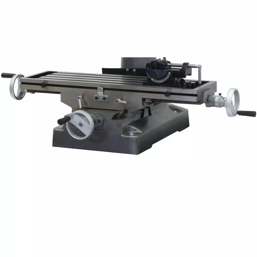 Jet JMD-18 Mill/Drill Press with Newall DP700 DRO and X-Axis Table Powerfeed
