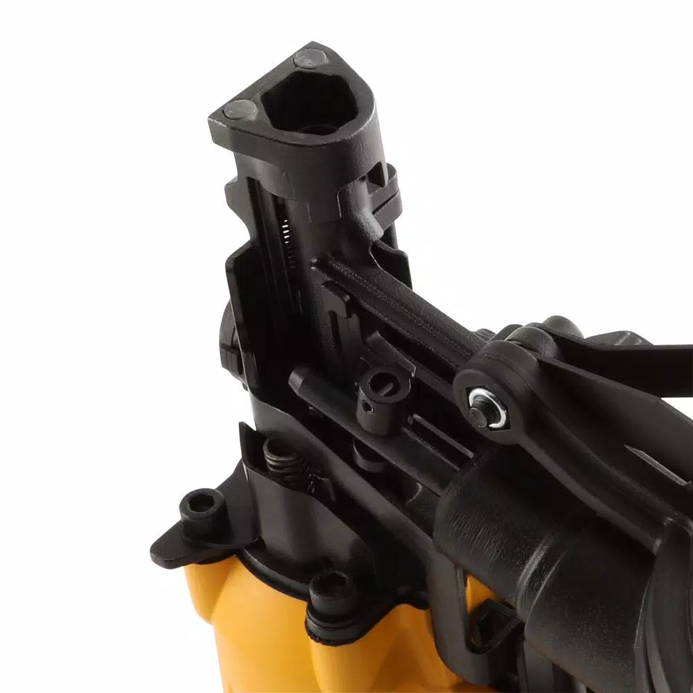DEWALT 15-Degree Pneumatic Coil Roofing Nailer with 7,200-Pack Galvanized Steel Nails
