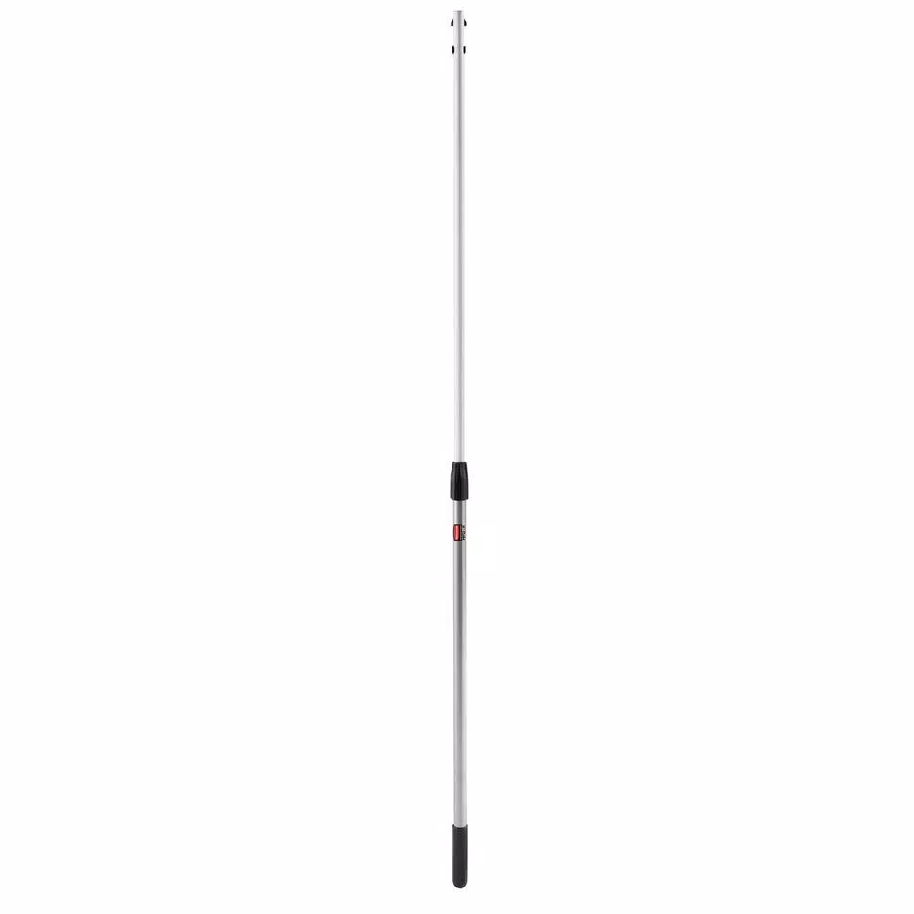Rubbermaid Commercial Products HYGEN Executive Series Telescoping Extension Handle, 42 in. to 72 in., Aluminum