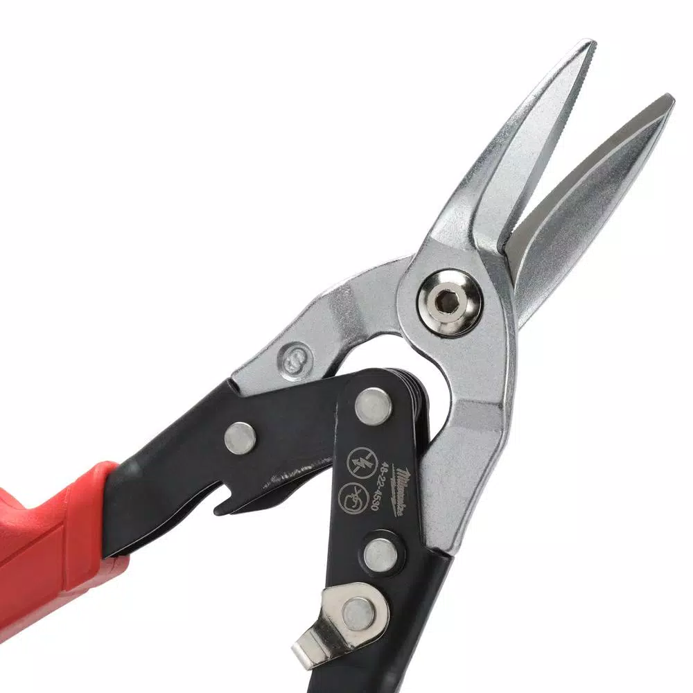 Milwaukee Aviation Snips 3-Pack and 8-Piece Screwdriver Set Bundle