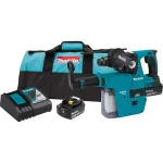 Makita 18V LXT Brushless SDS-Plus 1 in. Rotary Hammer Drill with HEPA Vacuum Attachment, (2) 5.0Ah Batteries & Charger thumbnail 1
