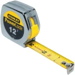 Stanley 12 ft. PowerLock Tape Measure, 3/4 in. Wide Blade, Die-Cast Metal Case thumbnail 5