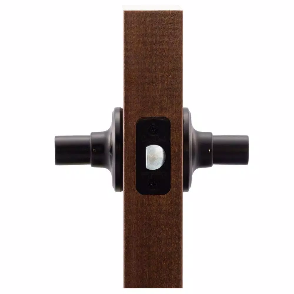 Copper Creek Zane Contemporary Black Passage Lever - Modern Interior Door Hardware
