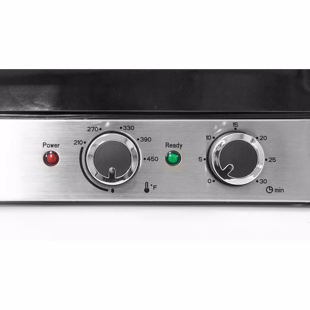 Elite Platinum 99 sq. in. Stainless Steel Indoor Electric Grill and Griddle