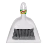 Libman 10 in. Whisk Broom and Dustpan Set, Gray thumbnail 1