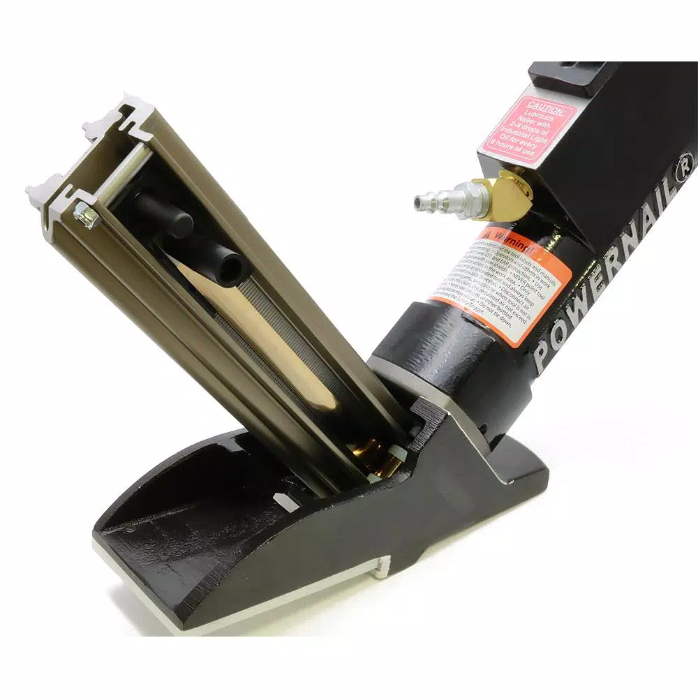 Powernail Model 445 Pneumatic 16-Gauge Hardwood Flooring Cleat Nailer