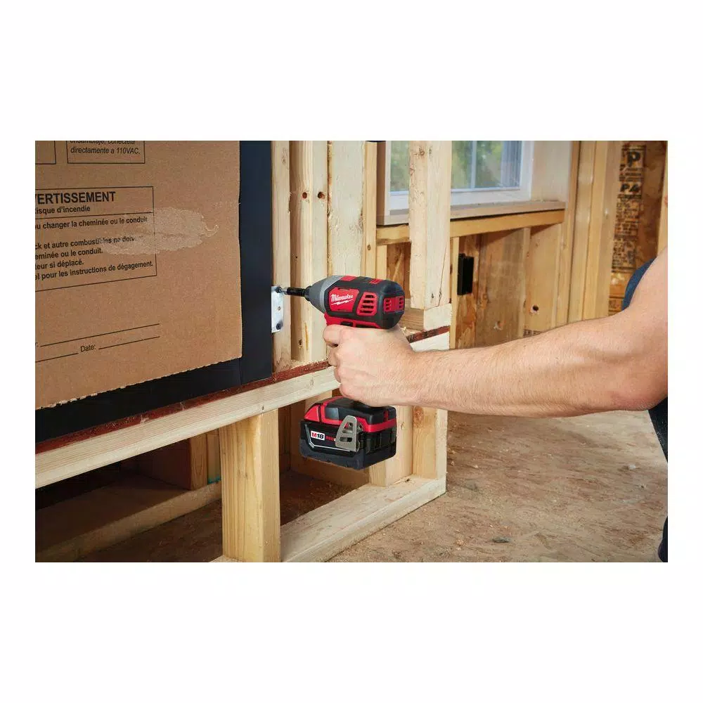 Milwaukee M18 18V Lithium-Ion Cordless 1/4 in. Hex Impact Driver (Tool-Only)