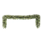 Home Accents Holiday Home Holiday Accents 9 ft. Mayfield Pre-lit LED Artificial Balsam Fir Garland with 50 Warm White Micro Dot Lights thumbnail 3