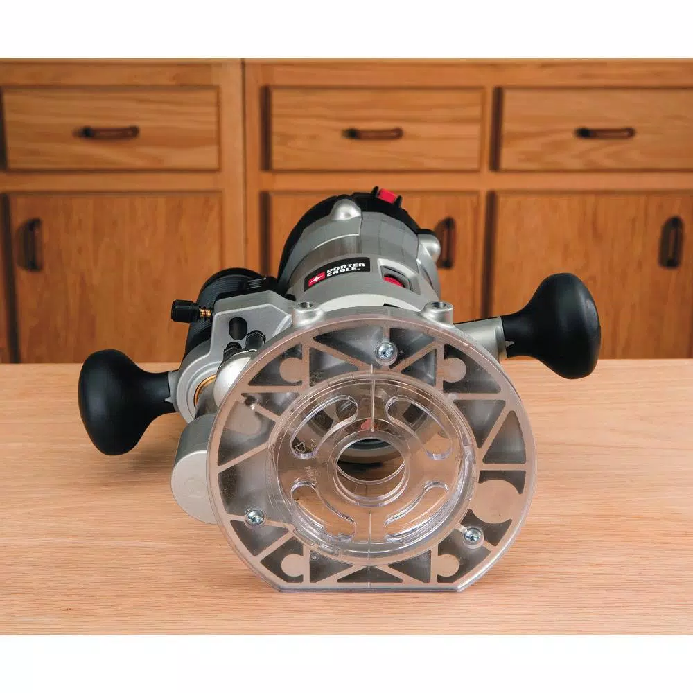 Porter-Cable 2-1/4 HP Multi-Base Router Kit with Height Adjuster