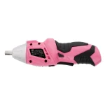 Apollo 135-Piece Home Tool Kit with 3.6V Cordless Screwdriver in Pink thumbnail 4