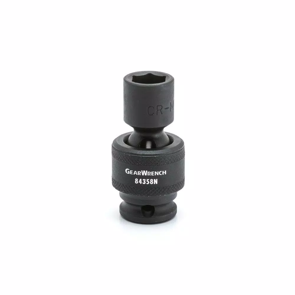 GearWrench 15-Piece 1/2 in. Drive Metric Impact Universal Socket Set