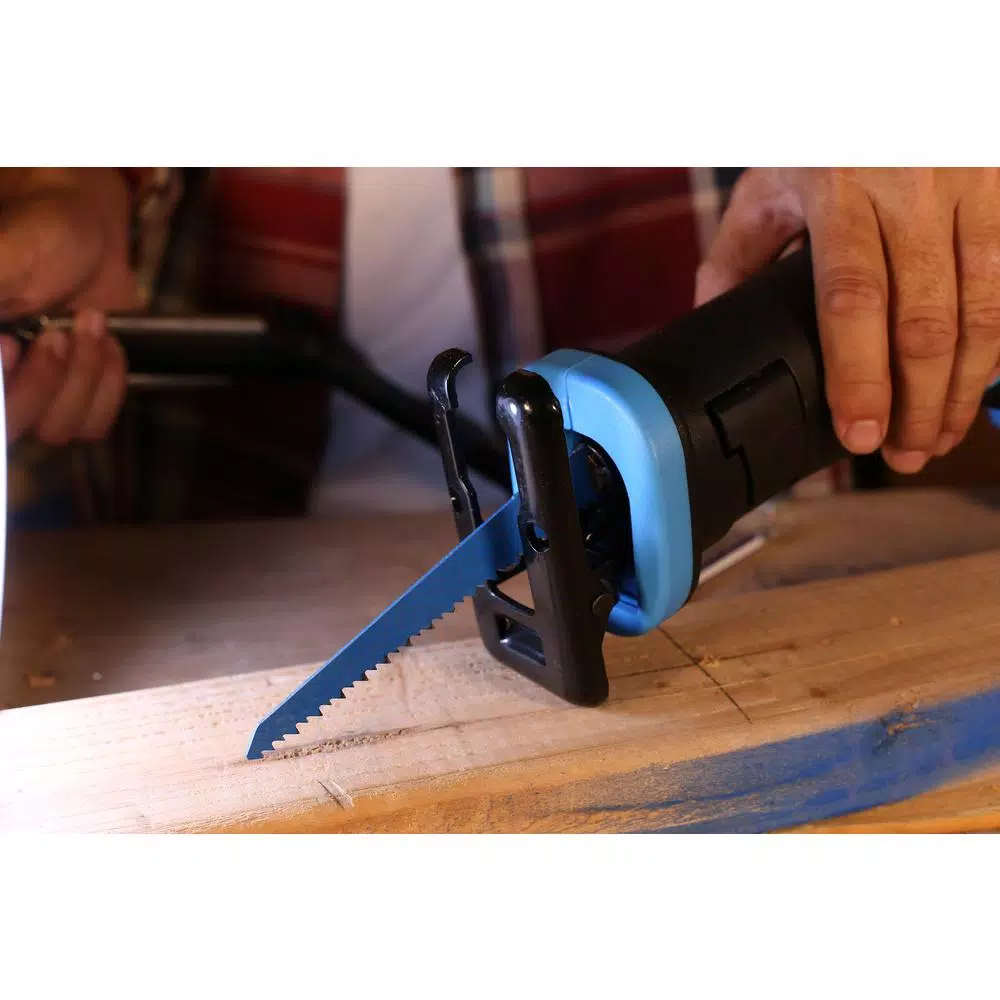 Pulsar PT2120 20V Cordless Reciprocating Saw Kit with 2 Ah Battery, Charger, and Assorted Blades