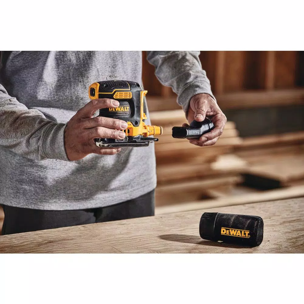 DEWALT 20V MAX XR Brushless 5 in. Cordless Random Orbital Sander Kit with 3.0Ah Battery and Charger