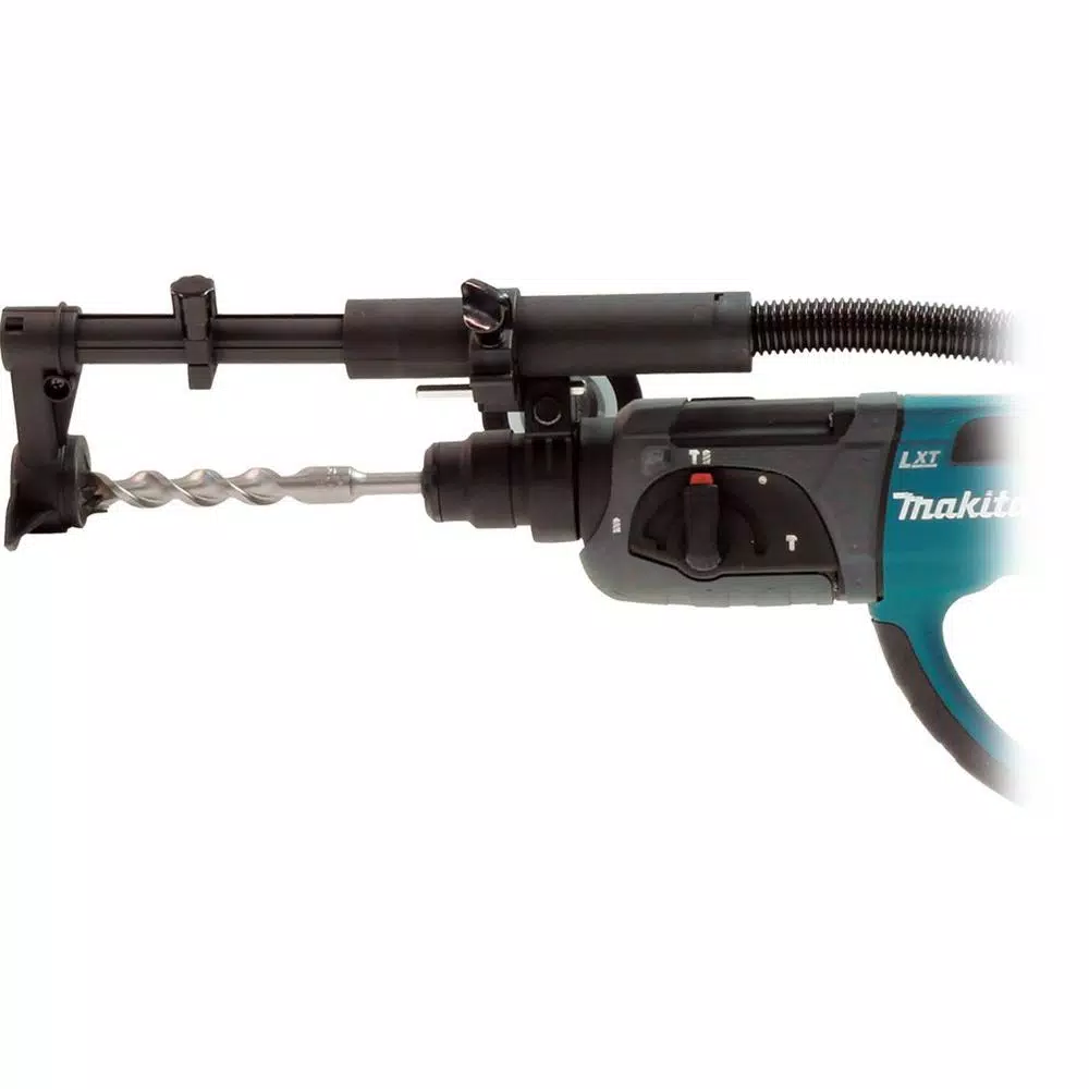 Makita 18V LXT Brushless SDS-Plus Rotary Hammer Drill Kit with Bonus Dust Extraction Attachment