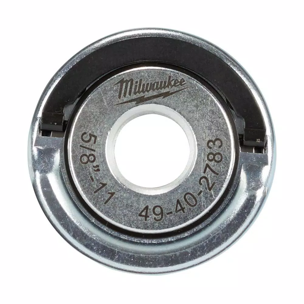 Milwaukee Fixtec Tool-Free Grinder Flange Nut for 5/8"-11 Spindles