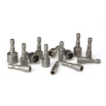 TEKTON 14-Piece Quick-Change Power Nut Driver Bit Set, 3/16-7/16 in. and 5-12 mm thumbnail 8
