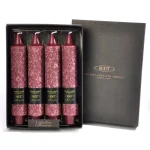 ROOT CANDLES A.I. Root 7 in. Timberline Collenette Garnet Taper Dinner Candles, Box of 4 thumbnail 1