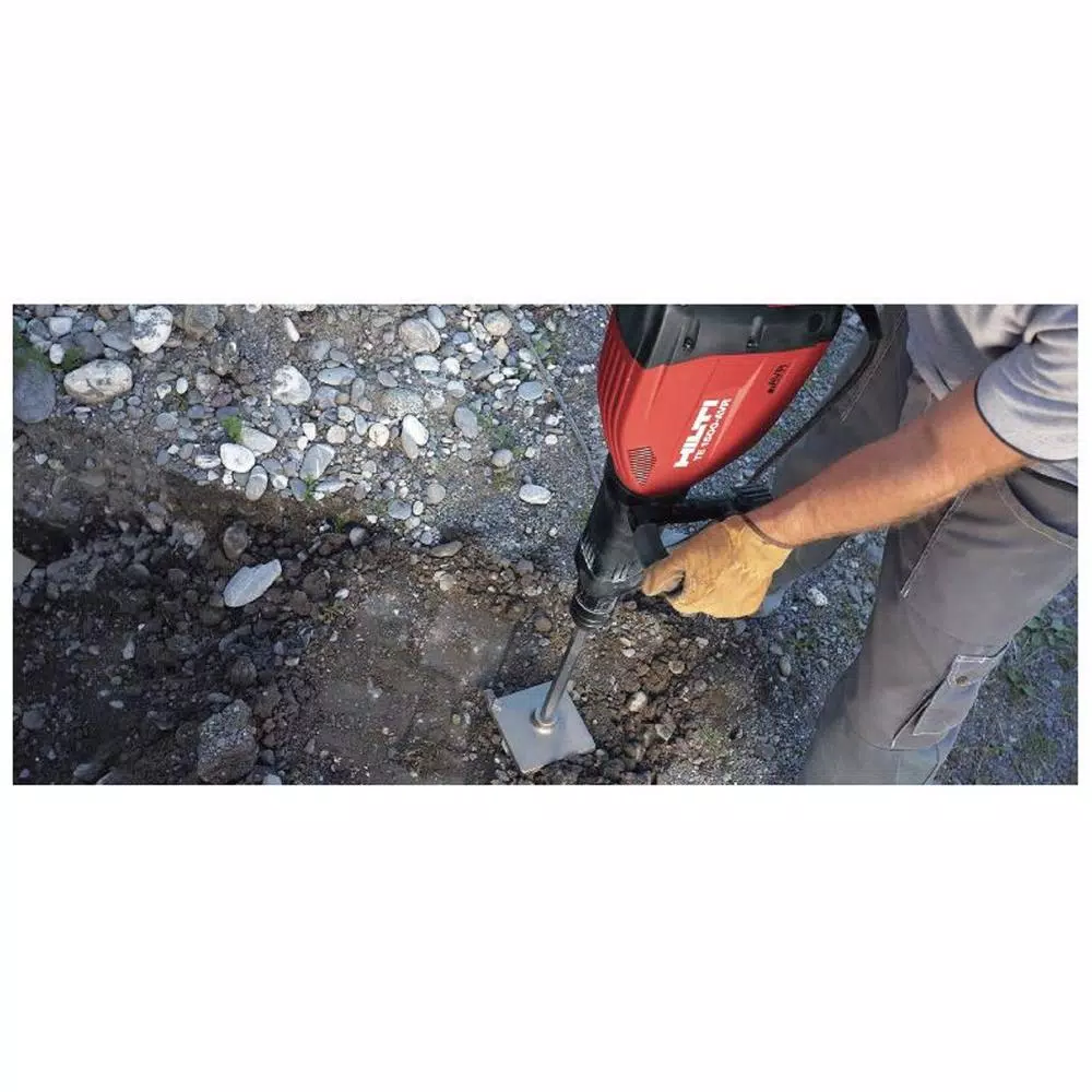 Hilti 5.9 in. x 5.9 in. Steel Tamper Plate for TE-Y and TE-S Shank