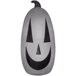 Gemmy 12 ft. Happy Pumpkin Giant Halloween Inflatable - Extra Bright Outdoor Decor thumbnail 2