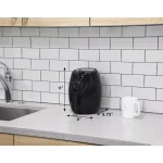 Maximatic Elite Platinum 2.1 Qt Black Air Fryer with Adjustable Timer and Temperature Control thumbnail 5