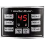 Hamilton Beach 20-Cup Stainless Steel Rice and Hot Cereal Cooker with Rice Rinser and Steam Basket thumbnail 7