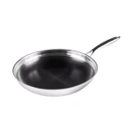 Black Cube 11 in. Stainless Steel Hybrid Nonstick Frying Pan thumbnail 1