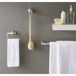 Pfister Venturi 18 in. Single Towel Bar in Spot Defense Brushed Nickel thumbnail 7