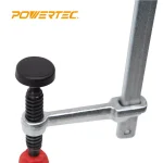 POWERTEC 2-Pack Quick Screw Down Guide Rail Clamps, 5-3/8 in. Opening, 2-3/8 in. Throat Depth thumbnail 5