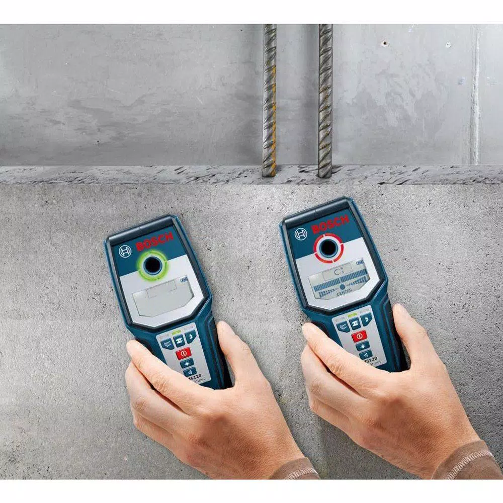 Bosch GMS120 Digital Wall Scanner for Wood, Metal, and AC Wiring Detection