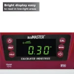 Calculated Industries AccuMASTER Pro 10 in. Digital Torpedo Level with Magnetic V-Groove and LED Display thumbnail 4